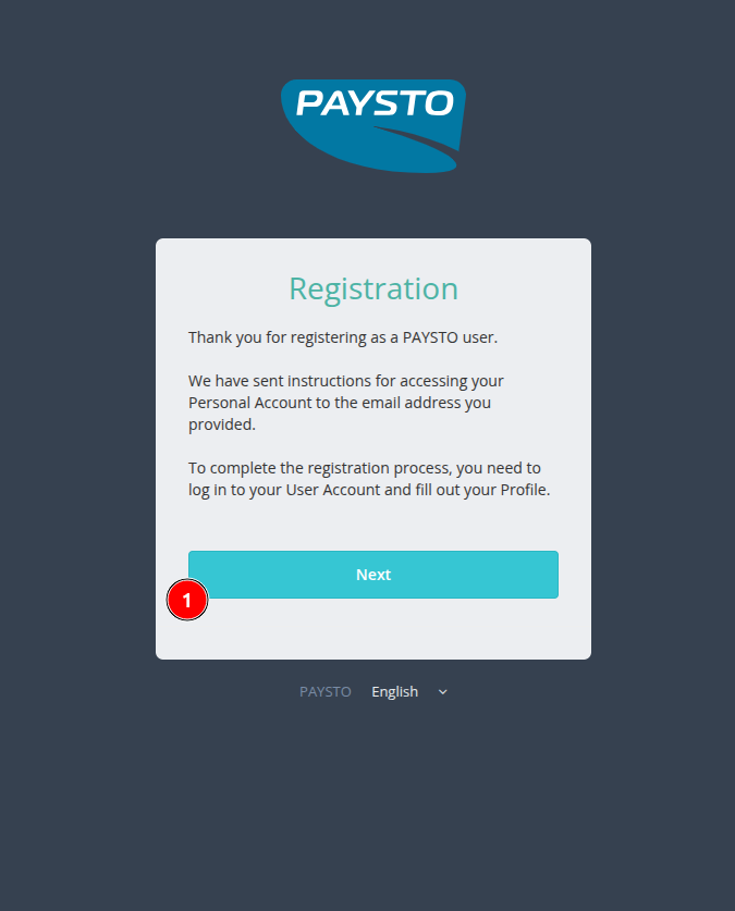 successful registration